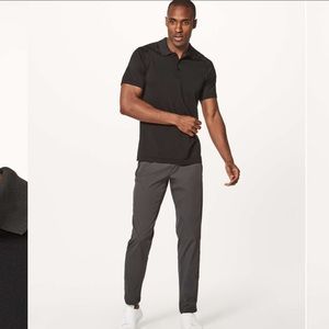 Lululemon Metal Vent Tech Polo Black / Black Size Large New Without Tags